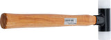 Bgs technic hammer med blødt ansigt, non-rebound 30 mm 300 g