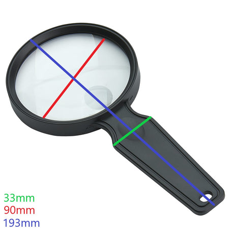 Carson magniview ds-36 sort forstørrelsesglas
