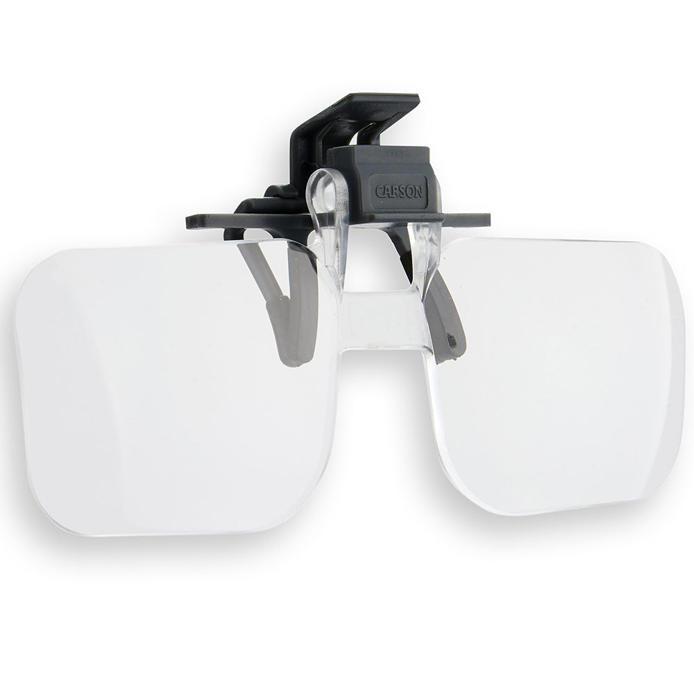 Carson Loep Glasses 2x (+4,00 Dioptrie) klip-on og flip-up