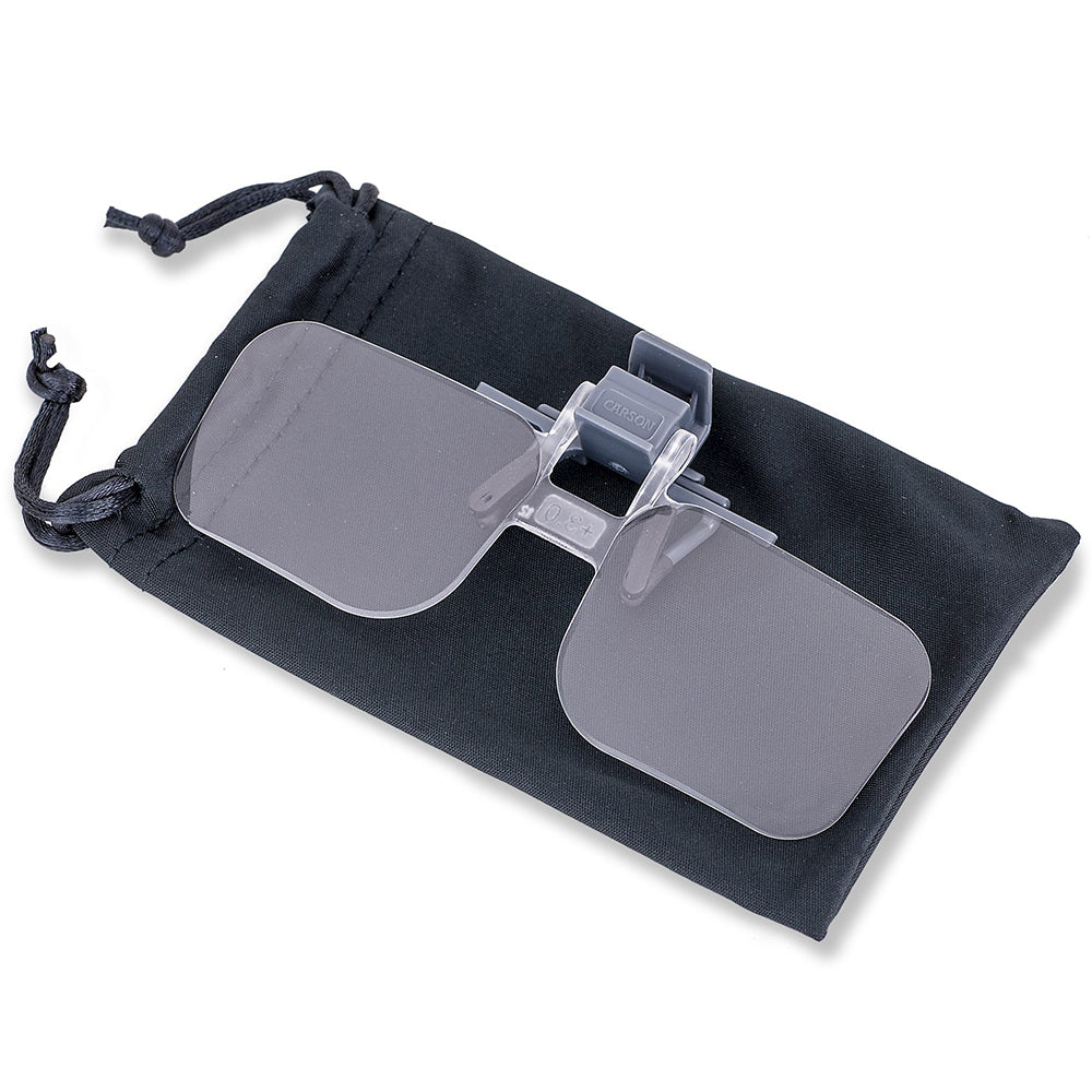 Carson Loep Glasses 2x (+4,00 Dioptrie) klip-on og flip-up