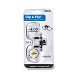 Carson Loep Glasses 2x (+4,00 Dioptrie) klip-on og flip-up