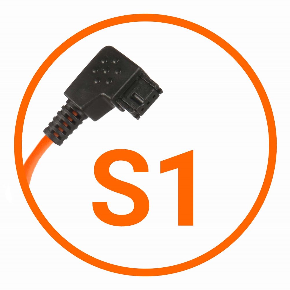 Miops kameratforbindelse kabel sony s1 orange