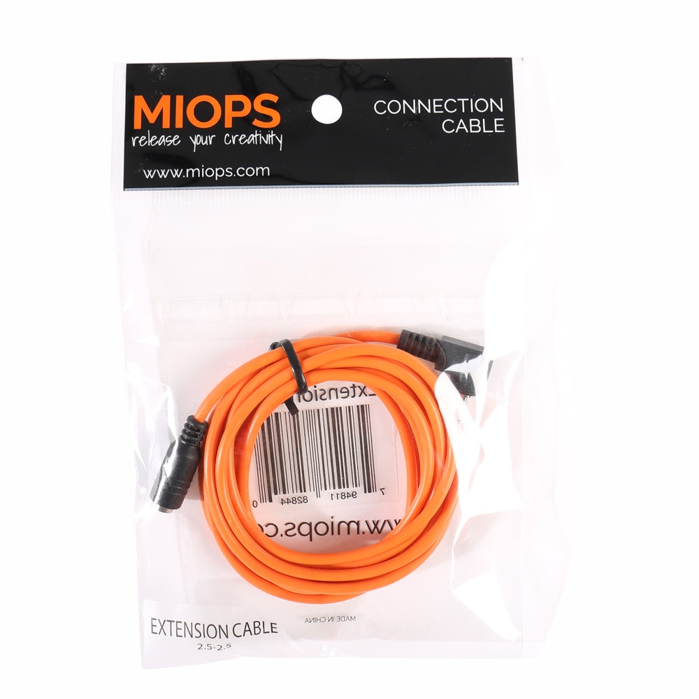 Miops forlængelseskabel 2,5 mm mand - 2,5 mm kvindelig 2 m