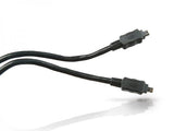 Conceptronic cc44fw18 firewire 400 kabel, 4-p 1,8m, sort, m m, 400 mbit s, dvs. 1394 1394a