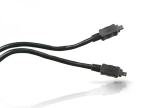 Conceptronic cc44fw18 firewire 400 kabel, 4-p 1,8m, sort, m m, 400 mbit s, dvs. 1394 1394a