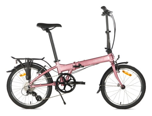 Foldecykel dahon 20 mariner d8 lilla metallic pink