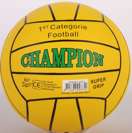 E l sports street football champion - gummi - str. 5 - 380-420 gram - forskellige farver - assorteret