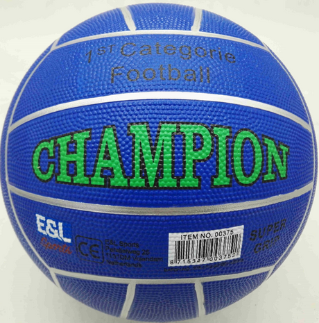 E l sports street football champion - gummi - str. 5 - 380-420 gram - forskellige farver - assorteret