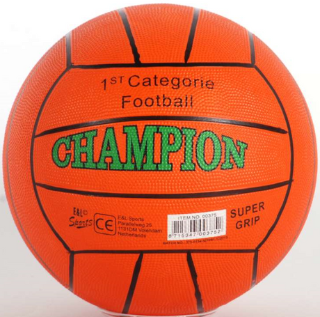 E l sports street football champion - gummi - str. 5 - 380-420 gram - forskellige farver - assorteret