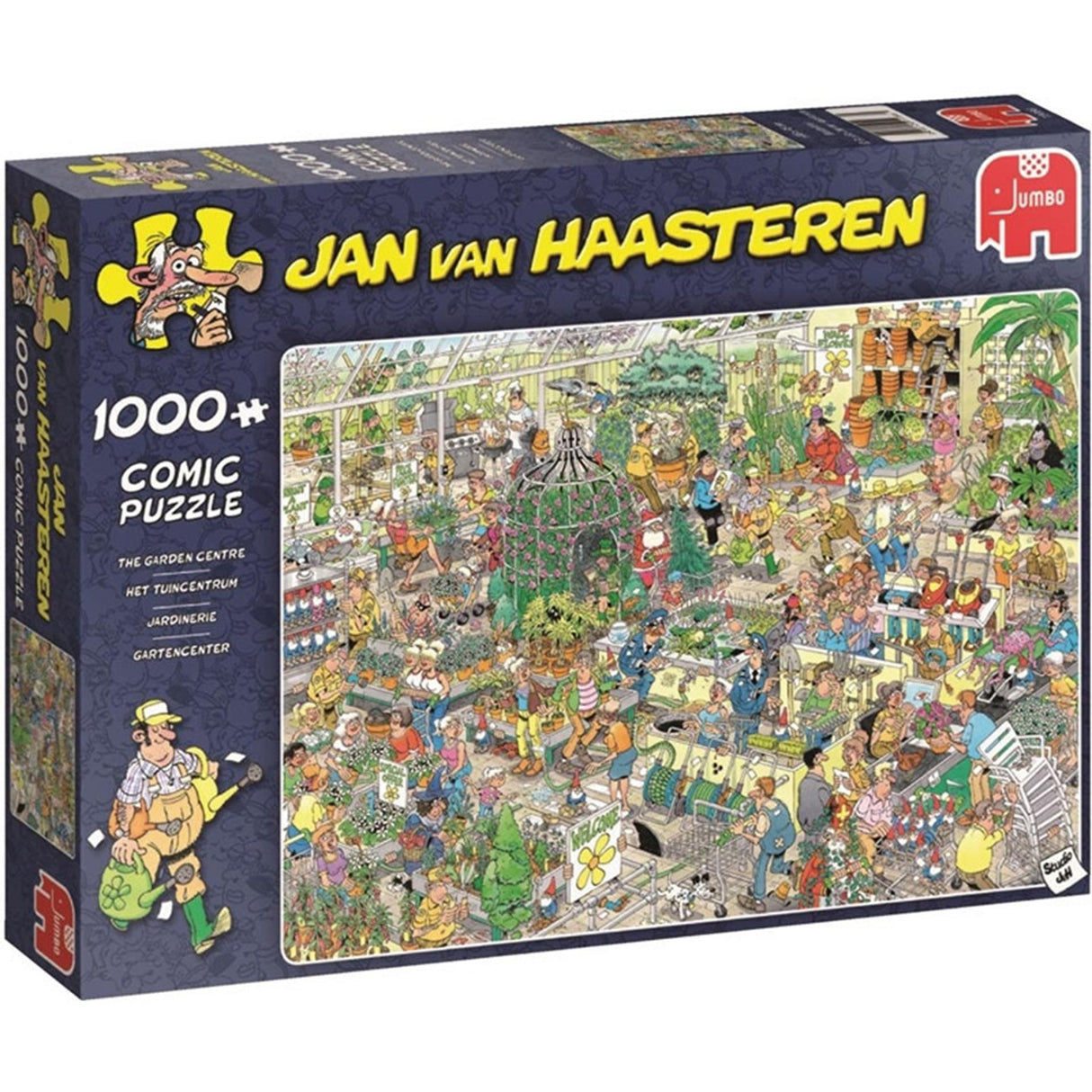 Jumbo Jan van Haasteren puslespil havecentret 1000 brikker