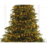 Lumineo basic LED julelys 36m sort IP44 klassisk varm