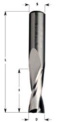 Cmt spiralskærer z2 pos. hwm s=8 d=6x27x70 r