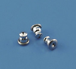 Darice • metal stud bag 5mm x16 sølv