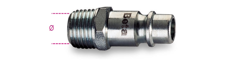 Beta 1916i Instephole Taps for Pump Nippel Compressor 1 4
