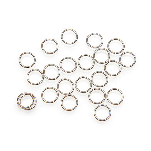 Vaessen creative • ringe enkelt 7mm 70stk sølv