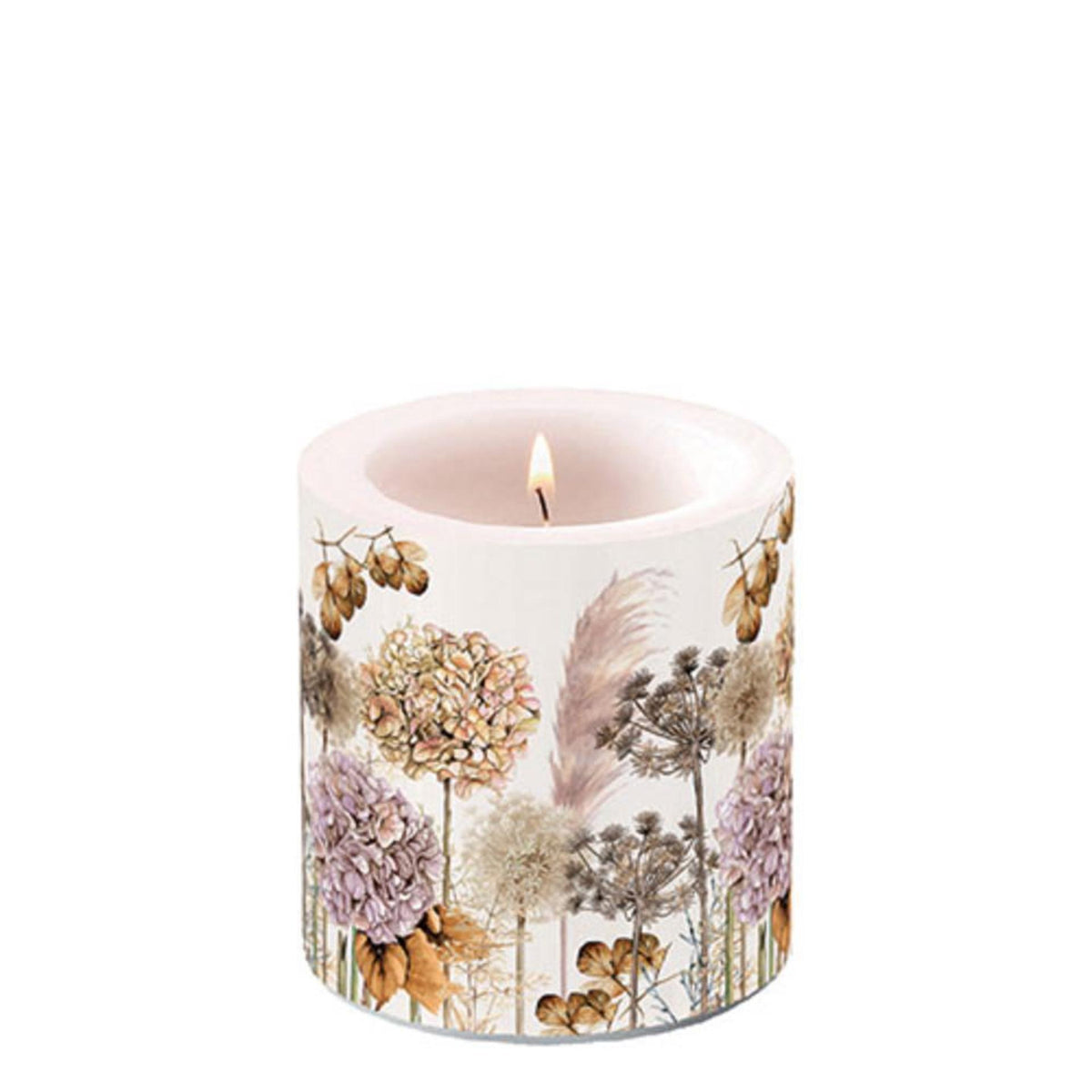 Ambiente lys små tørrede blomster