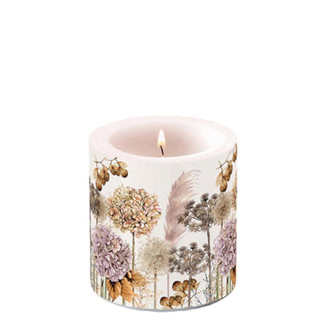 Ambiente lys små tørrede blomster