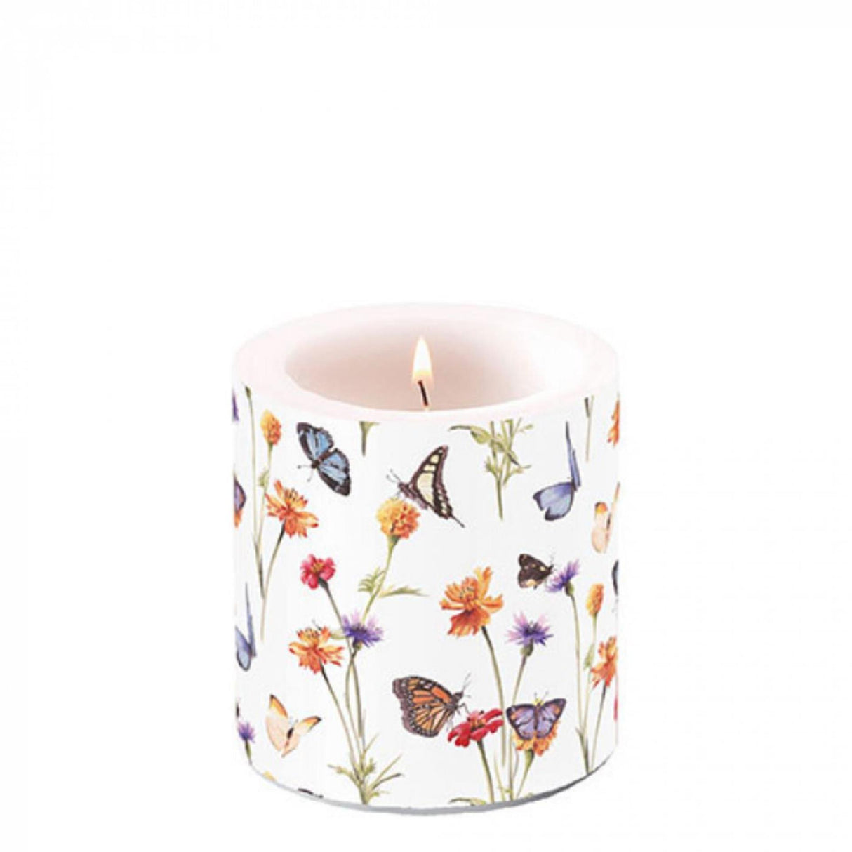 Ambiente stearinlys lille sommerfuglehave