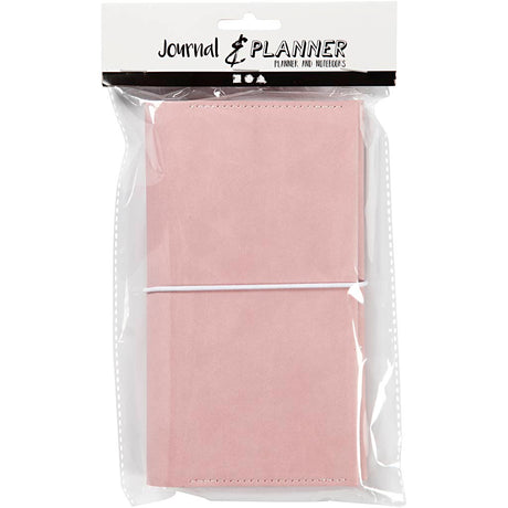 Creativ virksomhed https: www.cchobby.nl planner-bulletjournal-size-10x18x1-5-cm-elastic closure-pink-1-piece