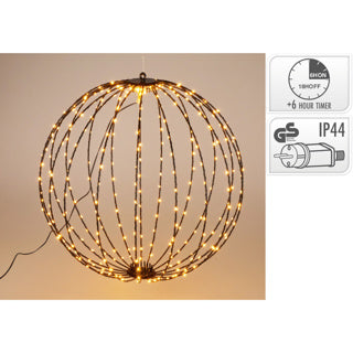Kugle 40cm 240led ekstra ww