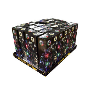 Mix juletræ 45 cm fiberopti | 4 stk