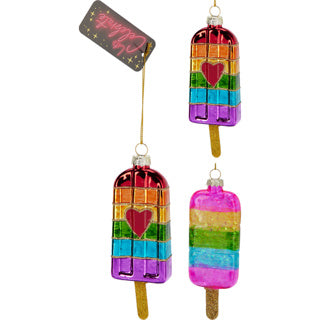 Is hængende dekoration 5x13cm 2ass des