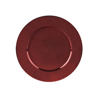 Kaemingk dekorationsplade ppdia33cm x h.1,5cm | 6 stk