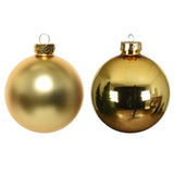 Kaemingk julekugler glas skinnende, mat mixdia8cm