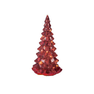 Kaemingk micro led bom glas stabil indvendig dia10cm x h.21cm