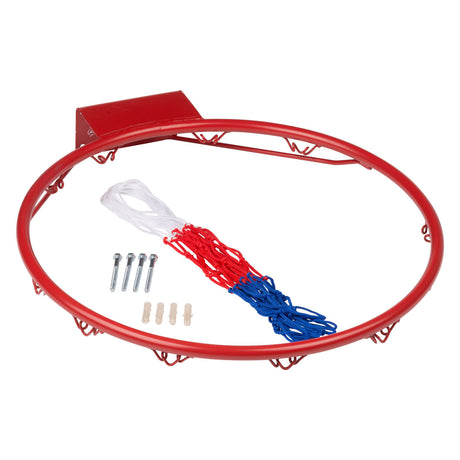 Dunlop basketball ring - metal - inklusive net og monteringsmateriale - ø ring ca. 45 cm