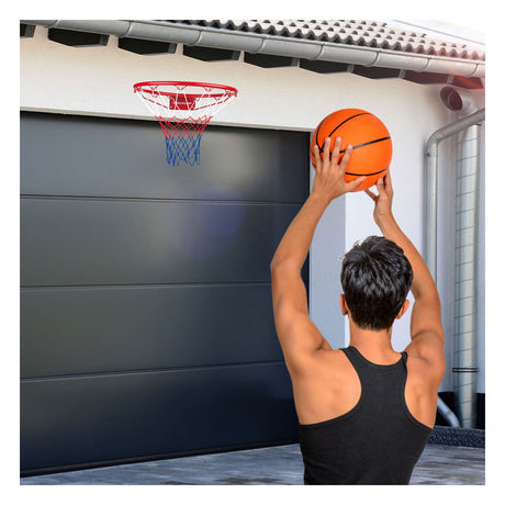 Dunlop basketball ring - metal - inklusive net og monteringsmateriale - ø ring ca. 45 cm