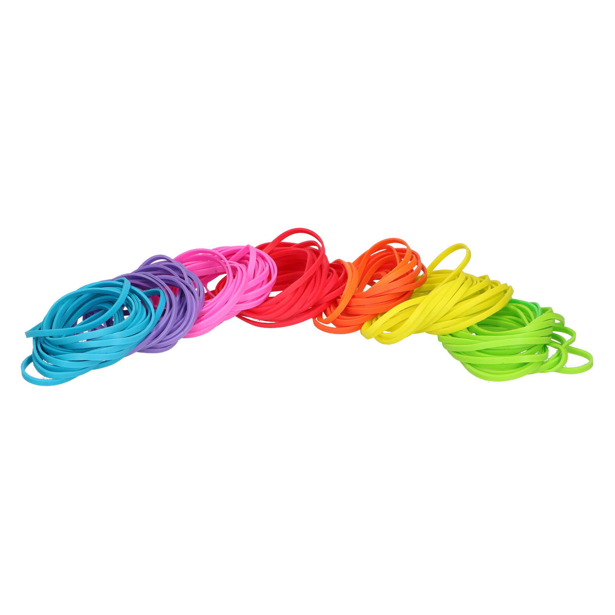 Elastiske bånd Neon, 130 ..