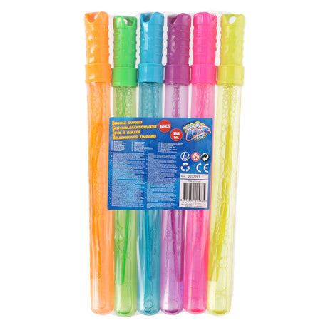 Bobleblæsningssværdsæt 6-delt 34cm 118ml