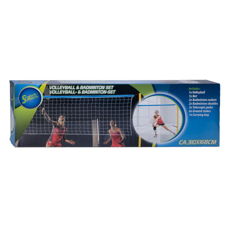 Scatch volleyball og badminton sæt