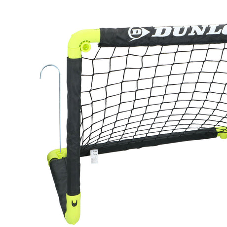 Dunlop fodboldmål med jordspyd, sæt med 2