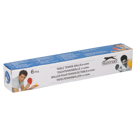 Slazenger bordtennisbolde, 6 stk.