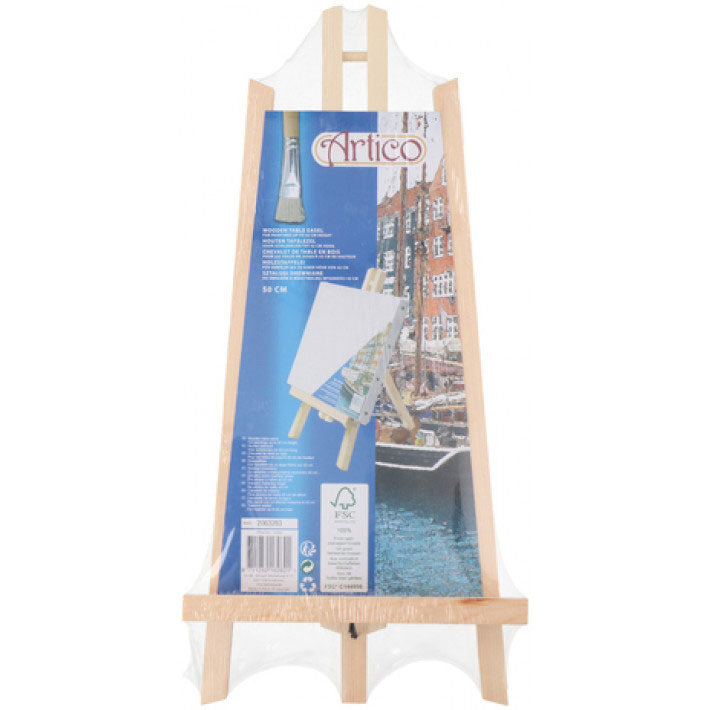 Bord staffeli træ, 50 cm