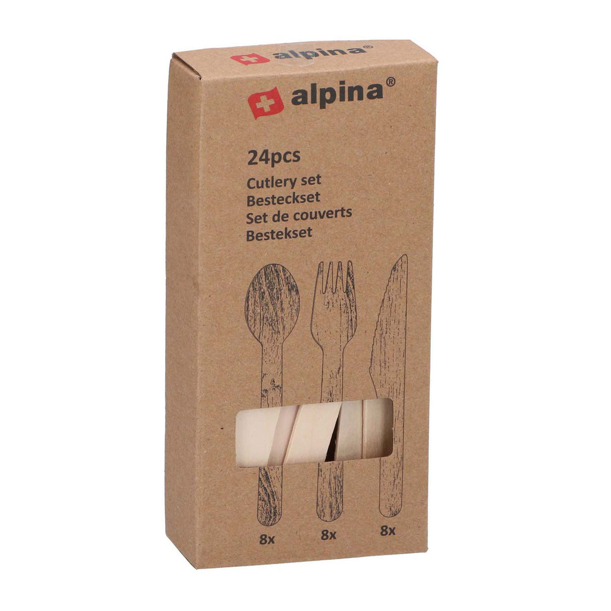 Alpina bestiksæt, 24 stk.