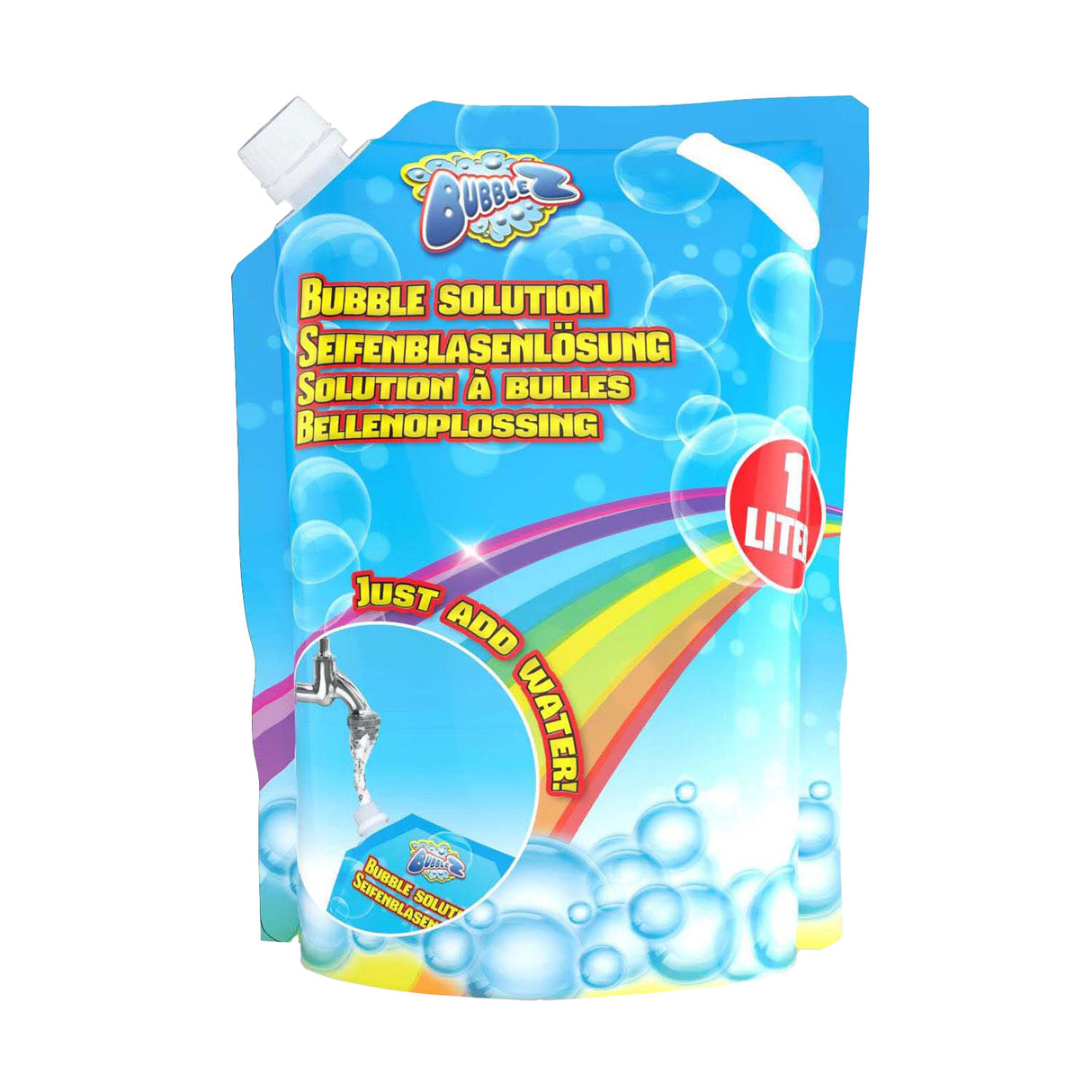 Bobleopløsning, 1 liter