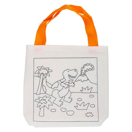 Katoenen tas met 5 stiften