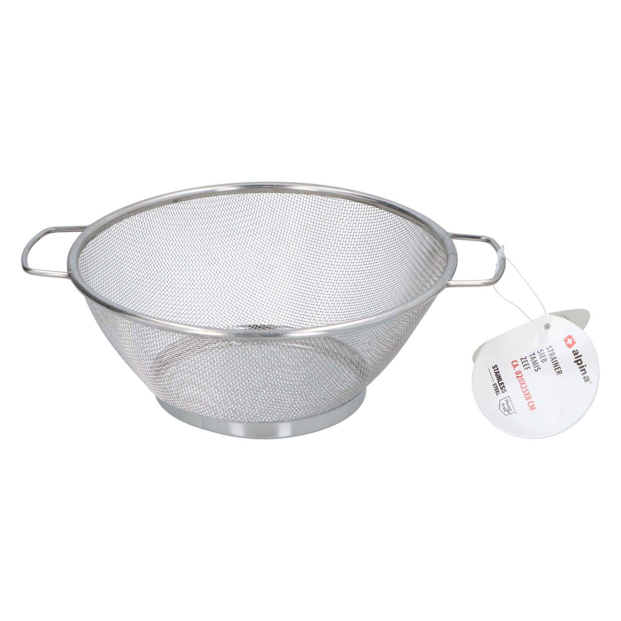 Sigte dørslag rustfrit stål rustfrit stål - 25cm