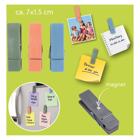 Memomagneter - 4 stk.