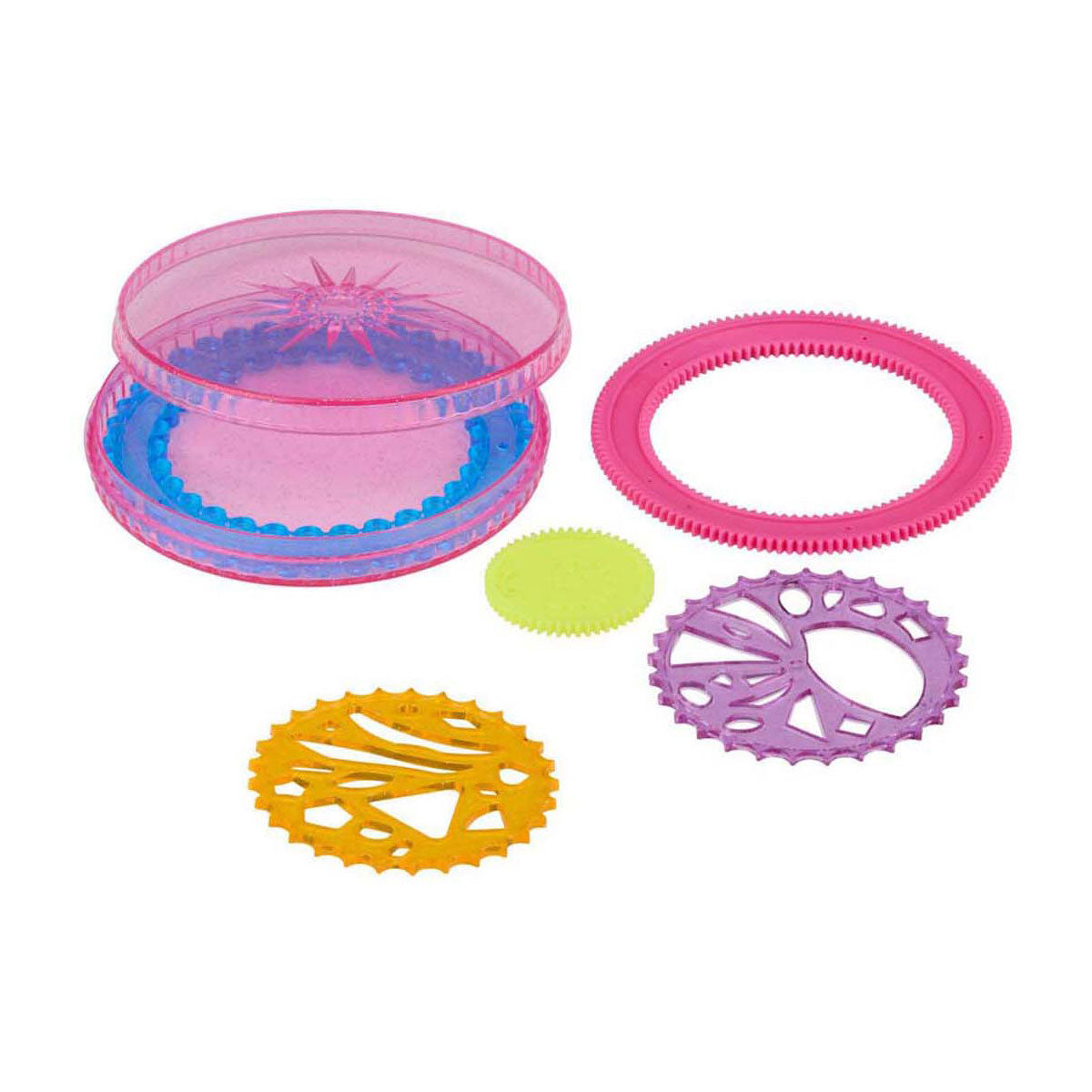Spirograph mandala maker sæt 6