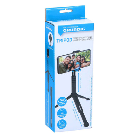 Smartphone stativ sort