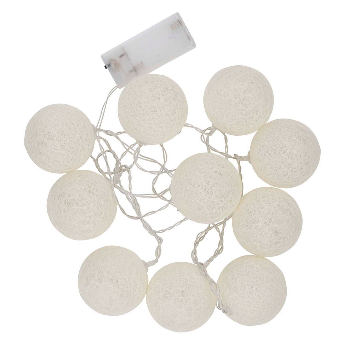 Ledning med 10 LED-kugler