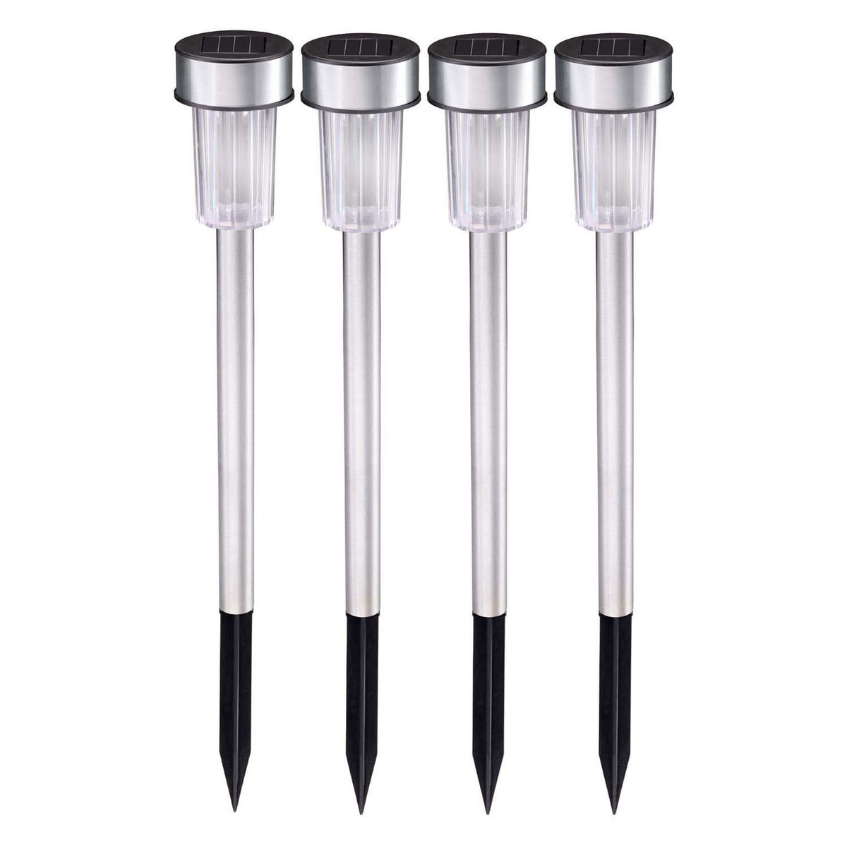 Solcellelamper 4,8x36,5cm - 4 stk.
