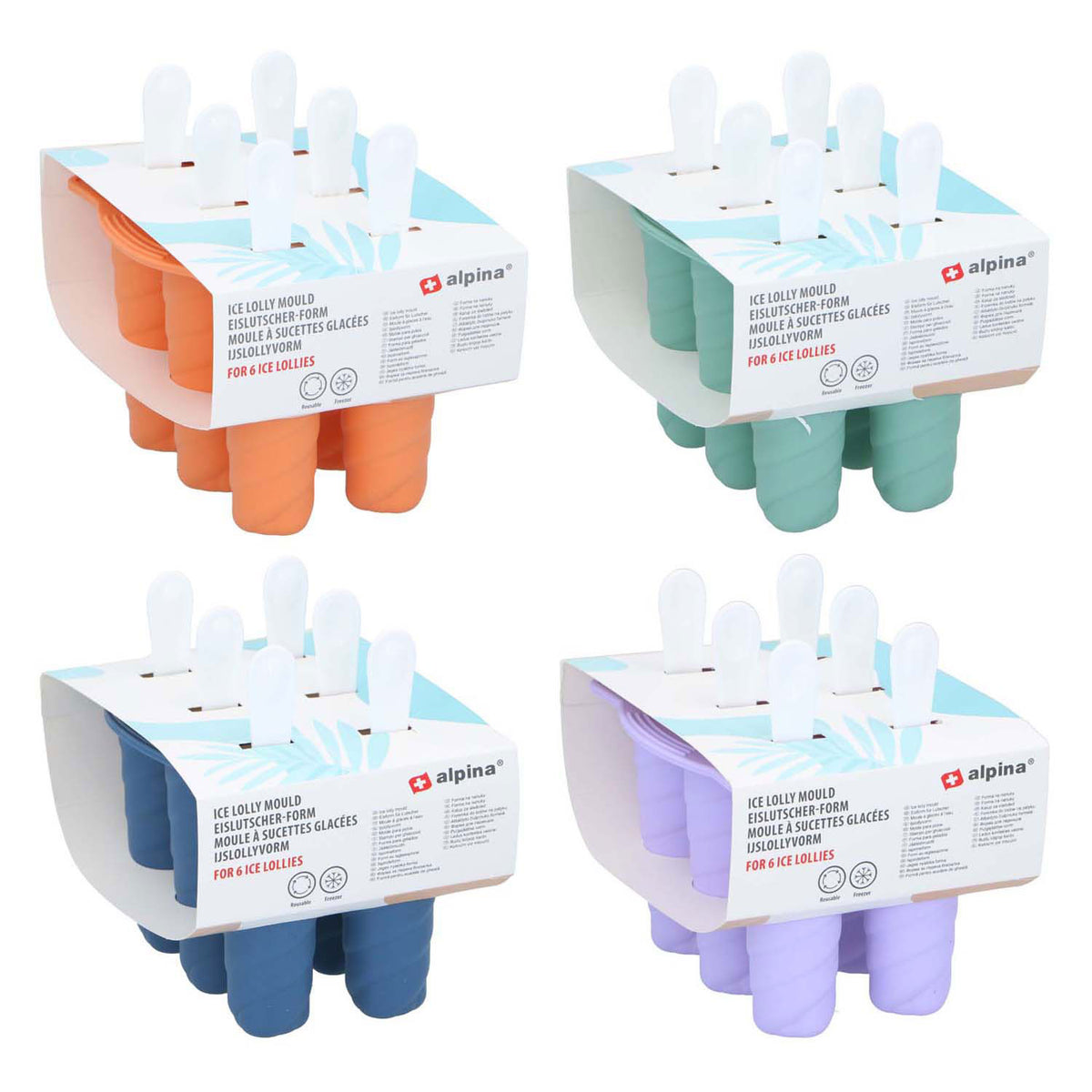 Popsicle form, 6 popsicles