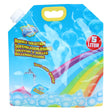 Bubblez bubblez boble sæbe 5 liter - boble blæser refill - stor flaske sæbe boble væske til børn