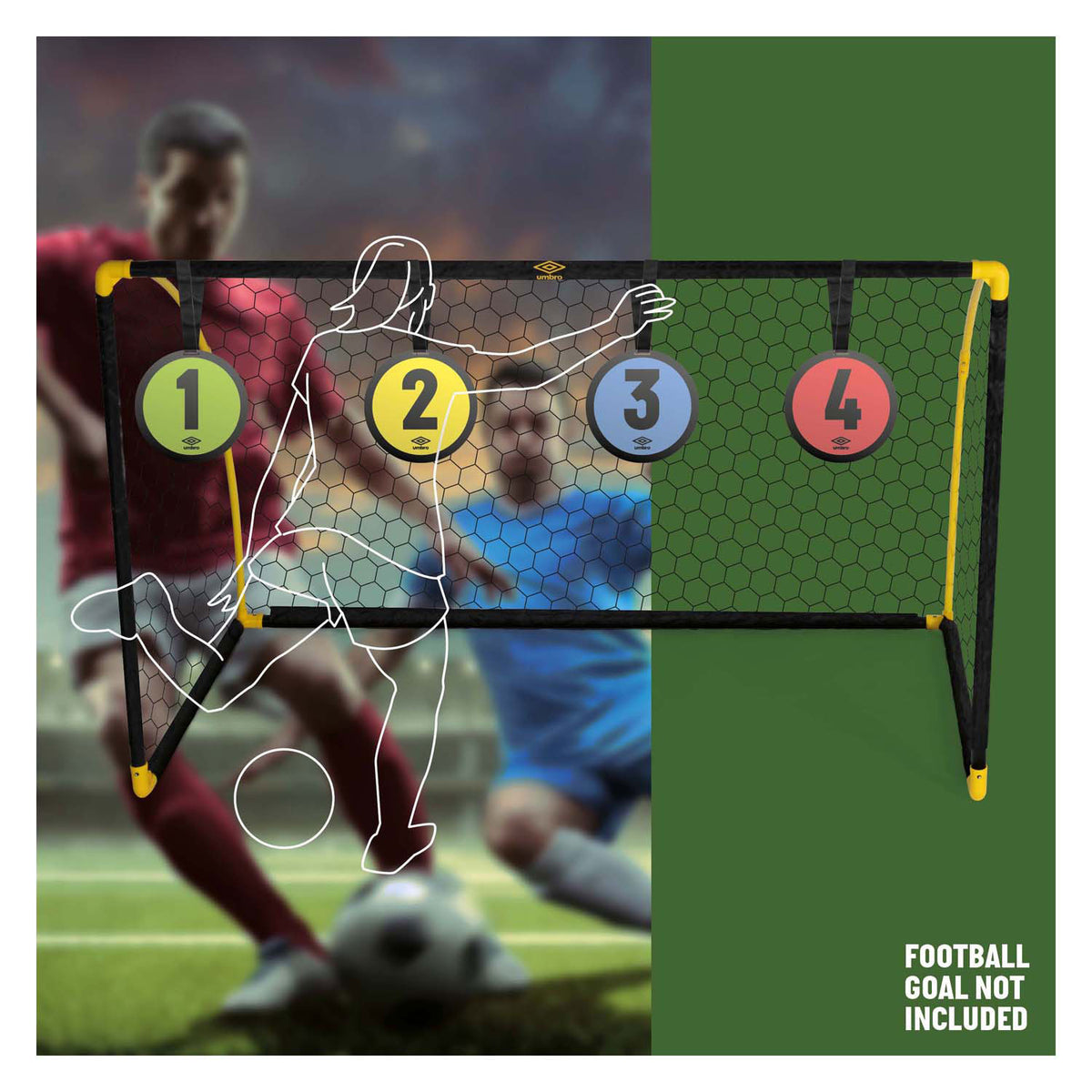 Fodboldmål, 4 stk.