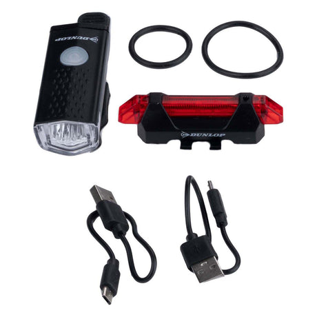 Dunlop fietsverlichtingsset, 2st.